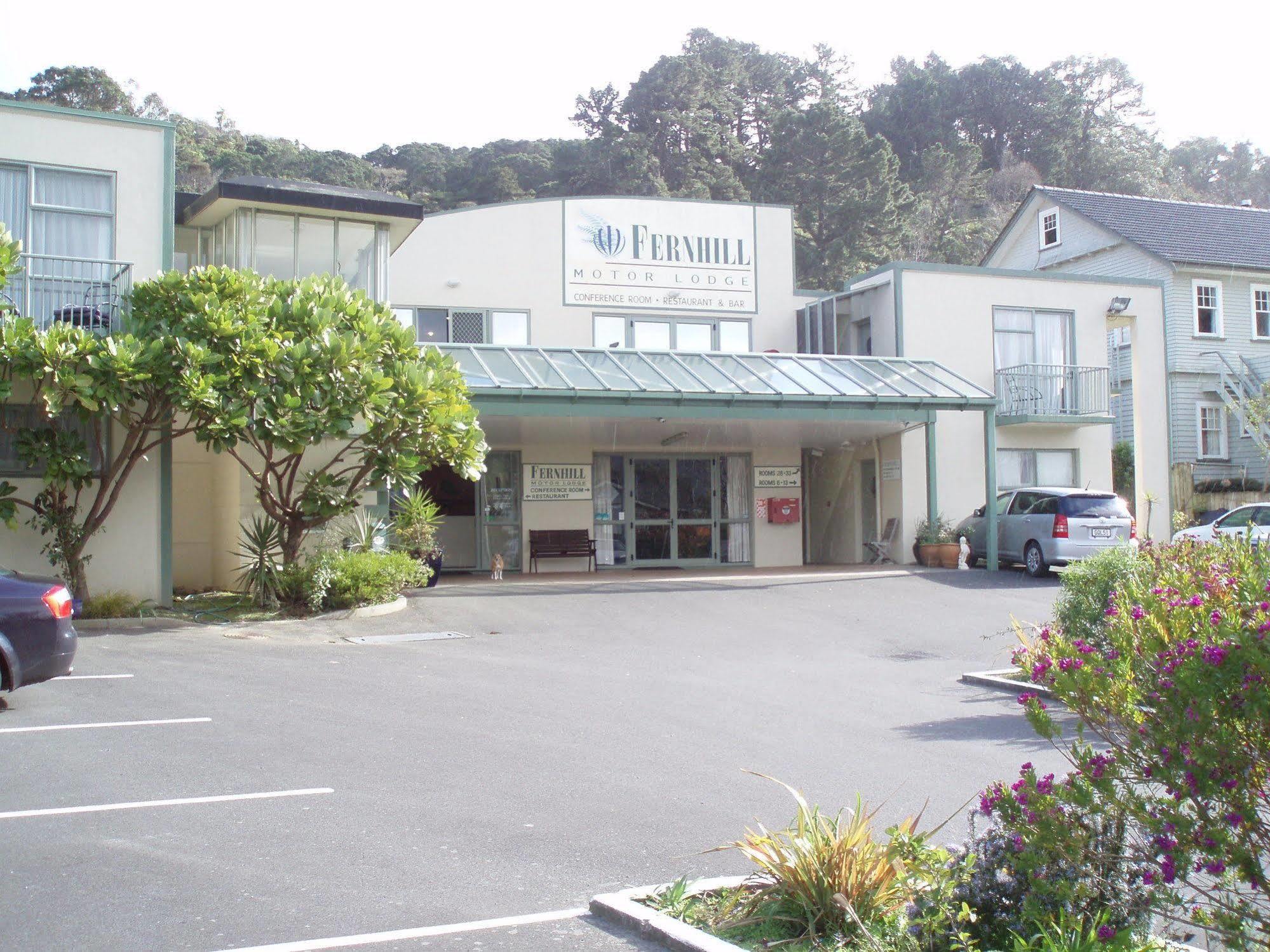 Fernhill Motor Lodge Lower Hutt Exteriör bild